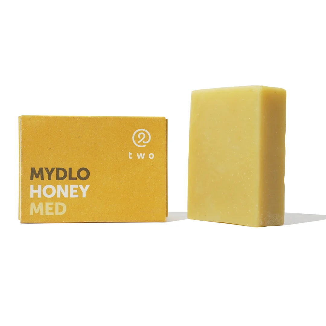 Two cosmetics Tuhé mydlo  HONEY 1×100 g, tuhé mydlo