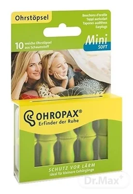 OHROPAX Mini SOFT Ušné vložky 1x10 ks, chrániče sluchu