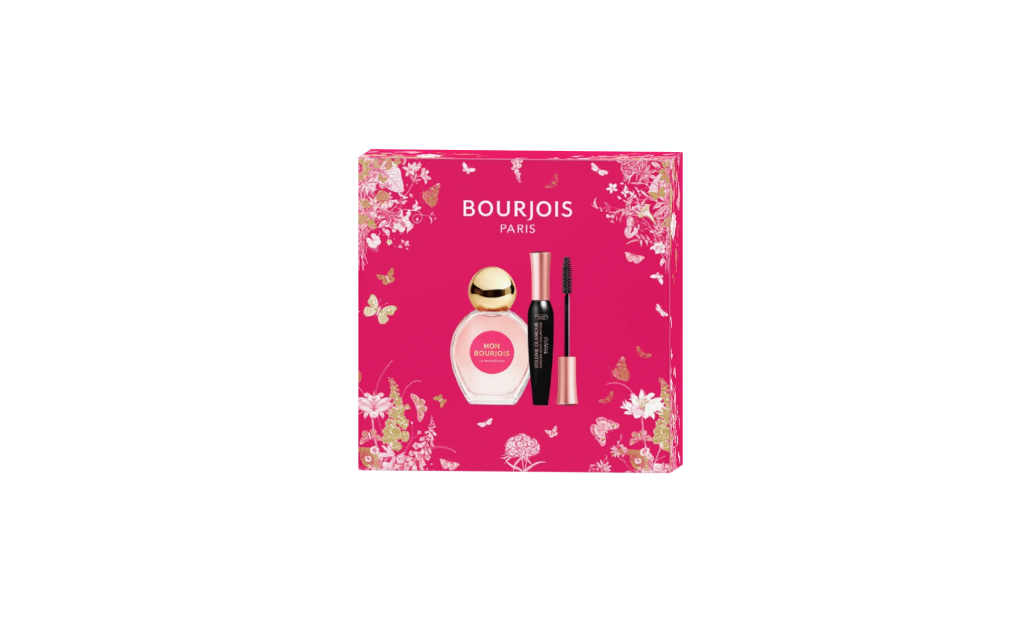 Bourjois EDP 50ml Magnetique + riasenka Volume Glamour 1×1 ks, darčeková sada