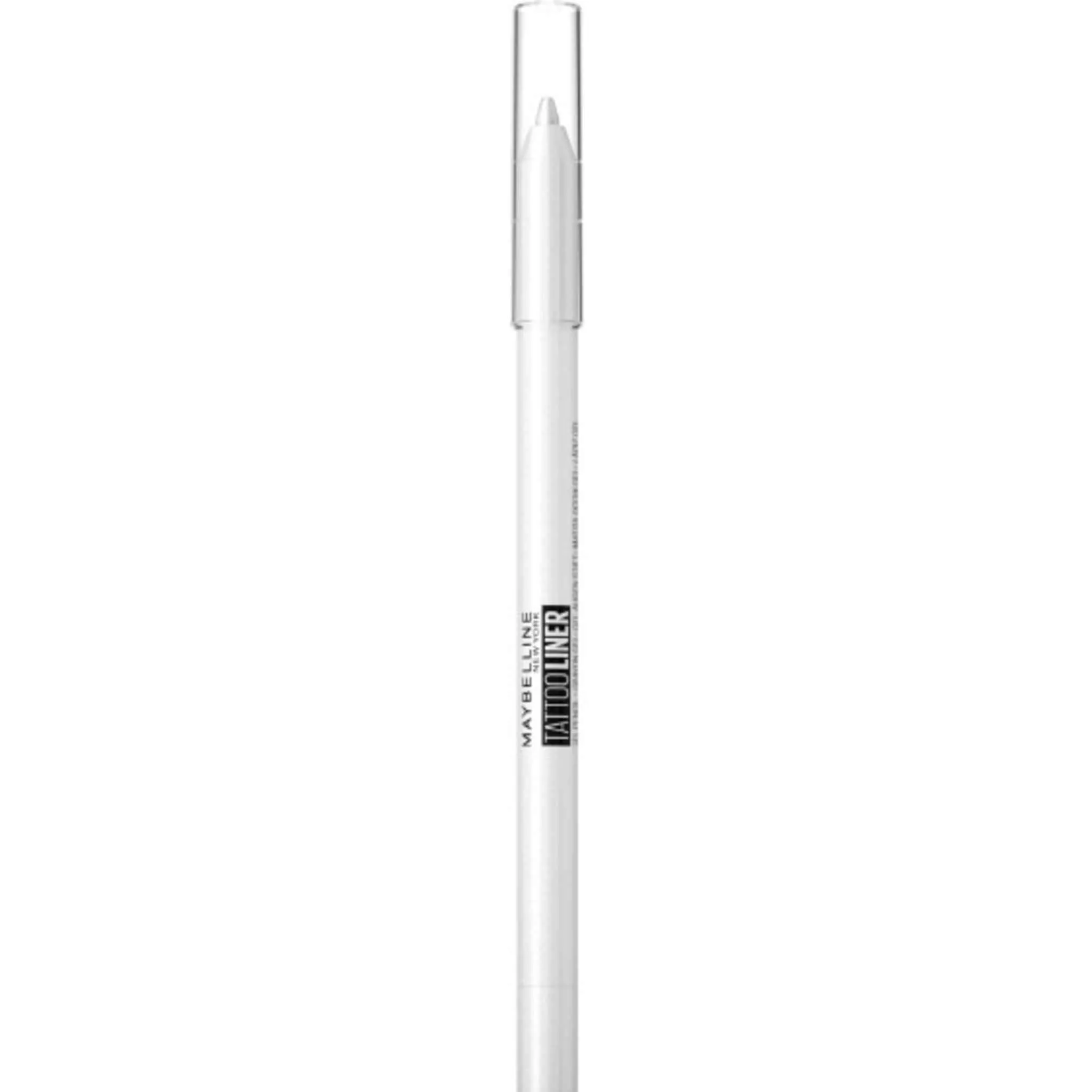 Maybelline New York Tattooliner Gel Pencil Polished White gélová ceruzka na oči 1× 1,3 g, ceruzka na oči
