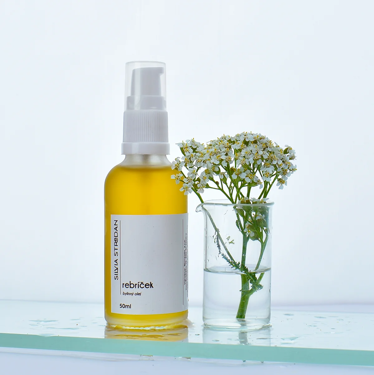 REBRÍČEK, bylinný olej - 50ml, olejový macerát, slovenský výrobok
