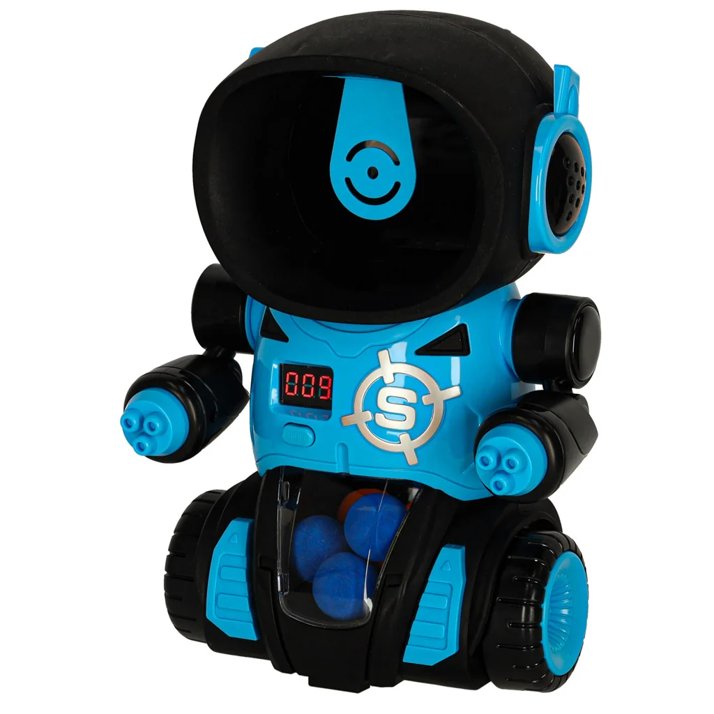 Spoločenská hra pre deti Robot Target, streľba na terč s 2 pištoľami