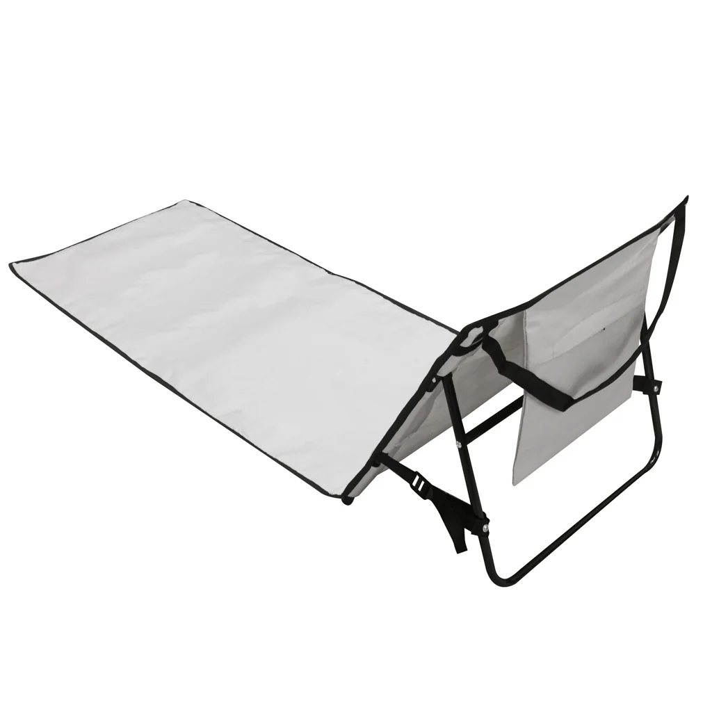 Skladacia plážová podložka s operadlom – ležadlo 150×47 cm