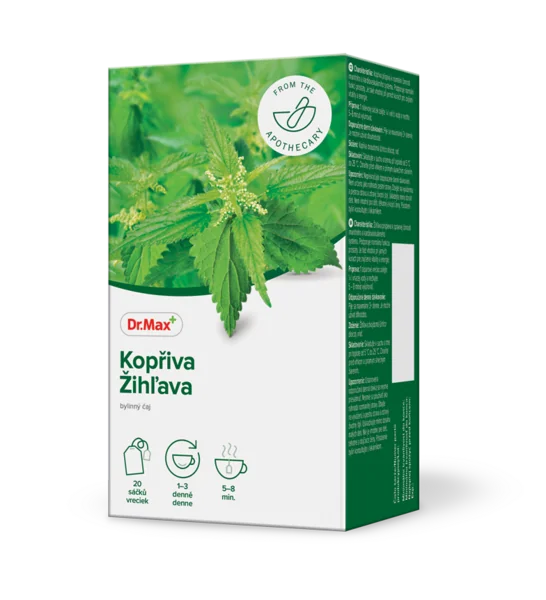Dr. Max Žihľava 20×1,5 g, bylinný čaj v záparových vreckách