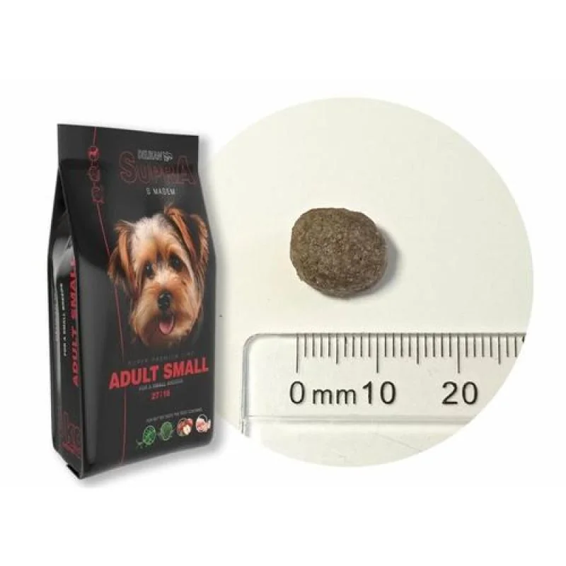 DELIKAN SUPRA Adult Small 3kg superprémiové krmivo s obsahom čerstvého mäsa pre dospelé psy malých plemien