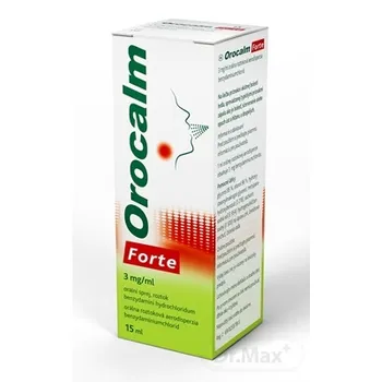 Orocalm Forte 3 mg/ml orálna roztok. aerodisperzia 1×15 ml, liek