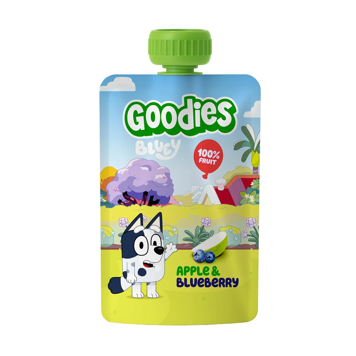 Goodies kapsička Bluey jablko čučoriedka 100 g