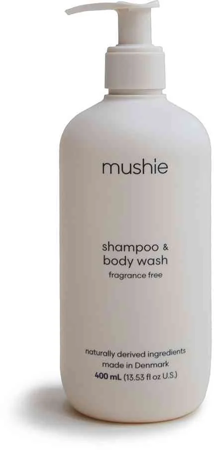 Mushie Organic Baby šampón na telo a vlásky 400ml, Lavender 1×400 ml, šampón