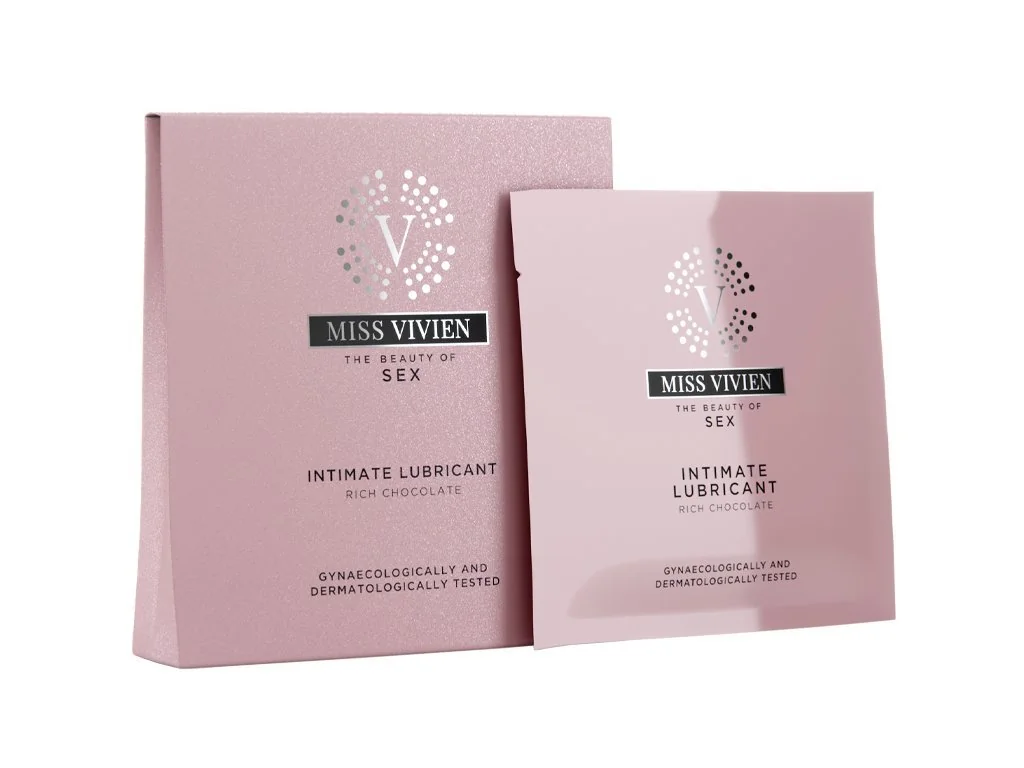 Miss Vivien Intimný lubrikant čokoláda 3×6 ml, lubrikačný gél na báze vody