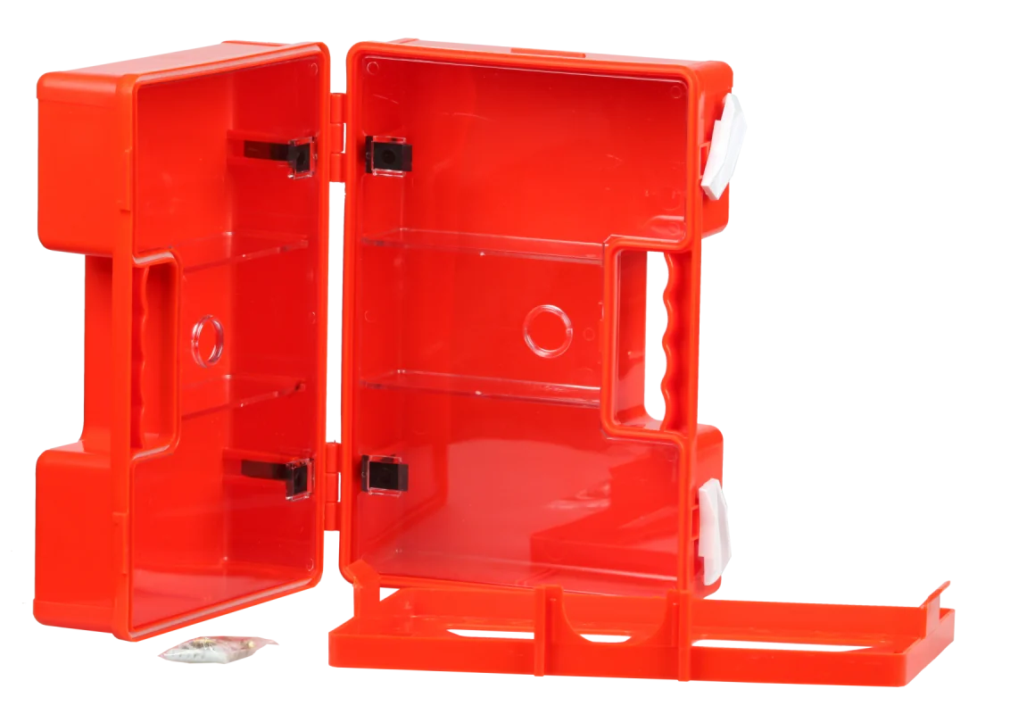 Plastový kufrík ABS s priehradkami malý 280x210x115 mm