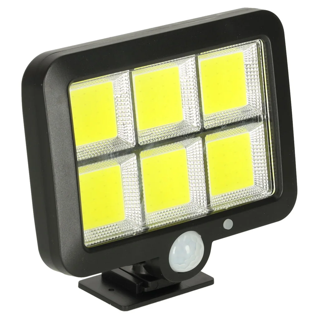 Solárne nástenné svietidlo so senzorom pohybu a súmraku 120 LED