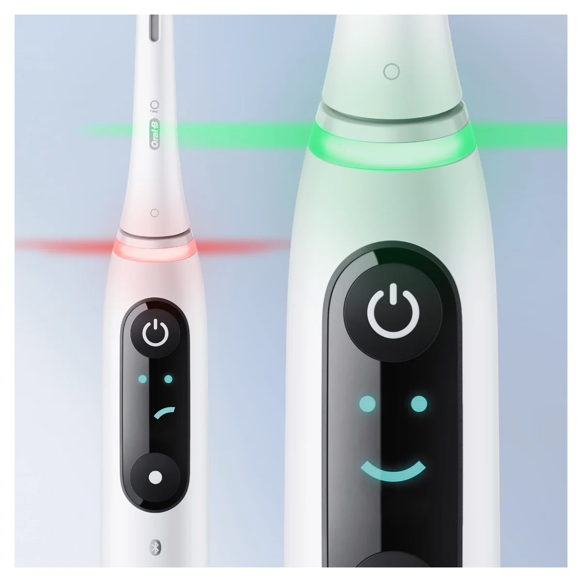 Oral B EK iO Series 8 White + držiak zubnej kefky + cestovné púzdro 1×1 set, elektrická kefka s držiakom a puzdrom