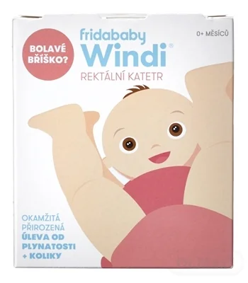 Fridababy Windi REKTÁLNY KATÉTER 1×10 ks,  pre novorodencov