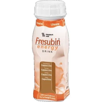 Fresubin Energy DRINK 4×200 ml, príchuť kapučíno