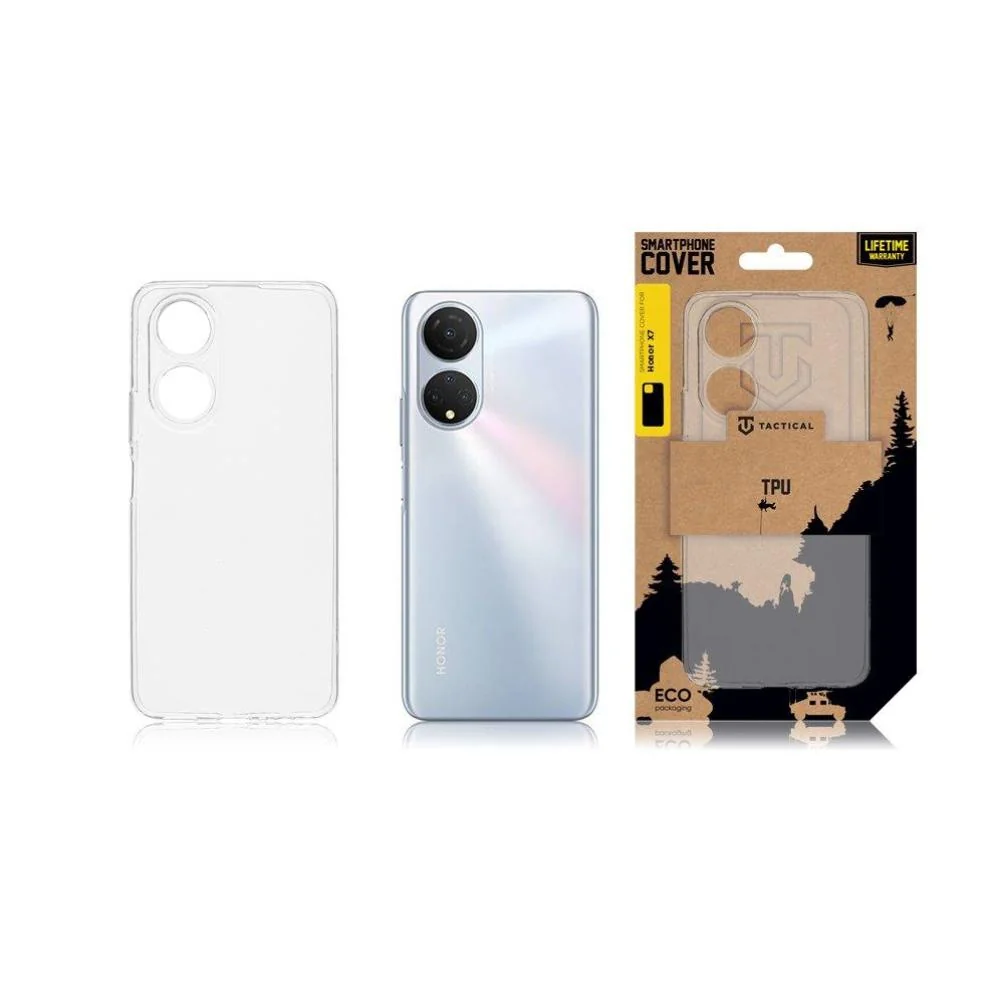 Taktický TPU Kryt pre Honor 7X - Transparentná