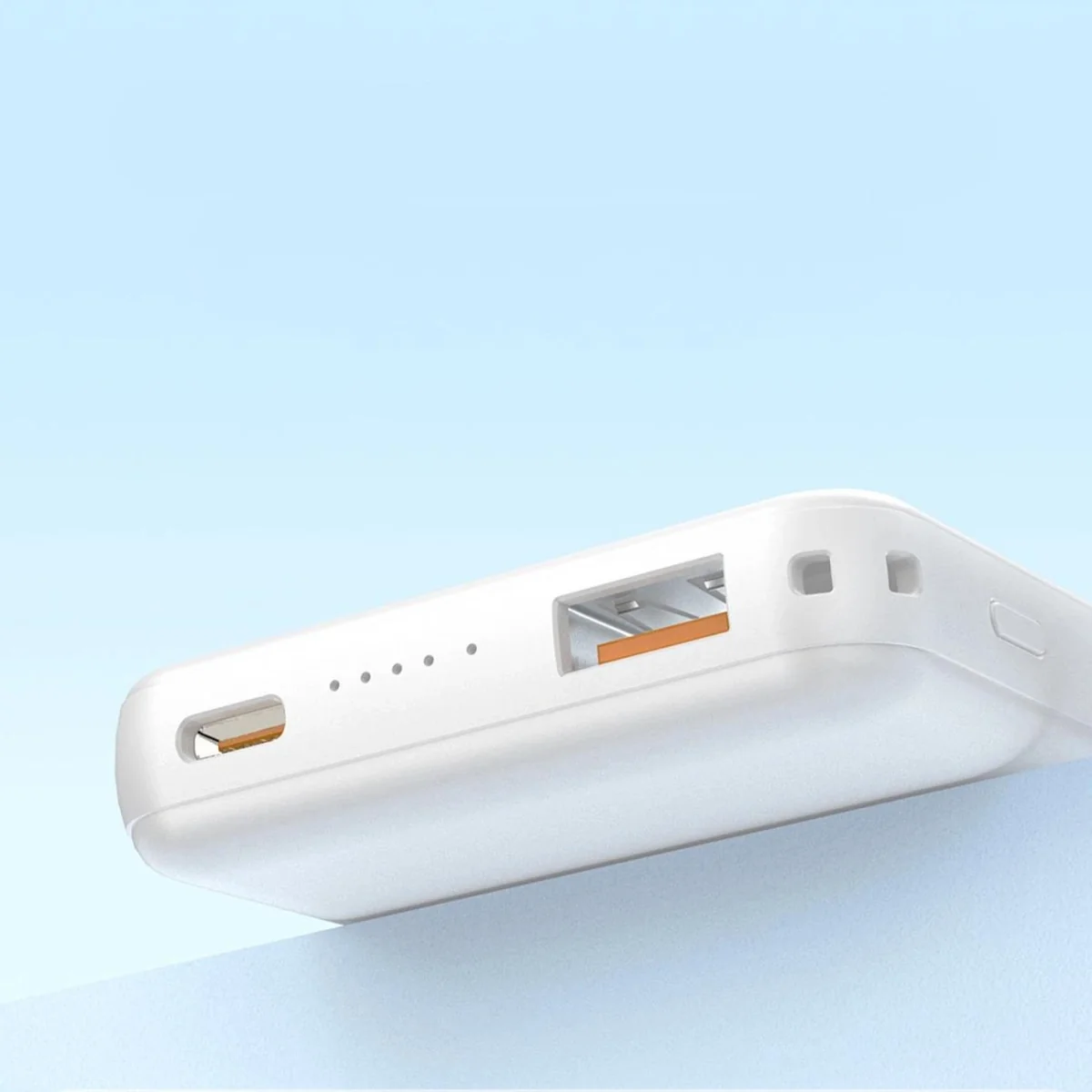 Dudao K14S+ MagSafe Power Bank 10000mAh USB / USB-C 20W, biely