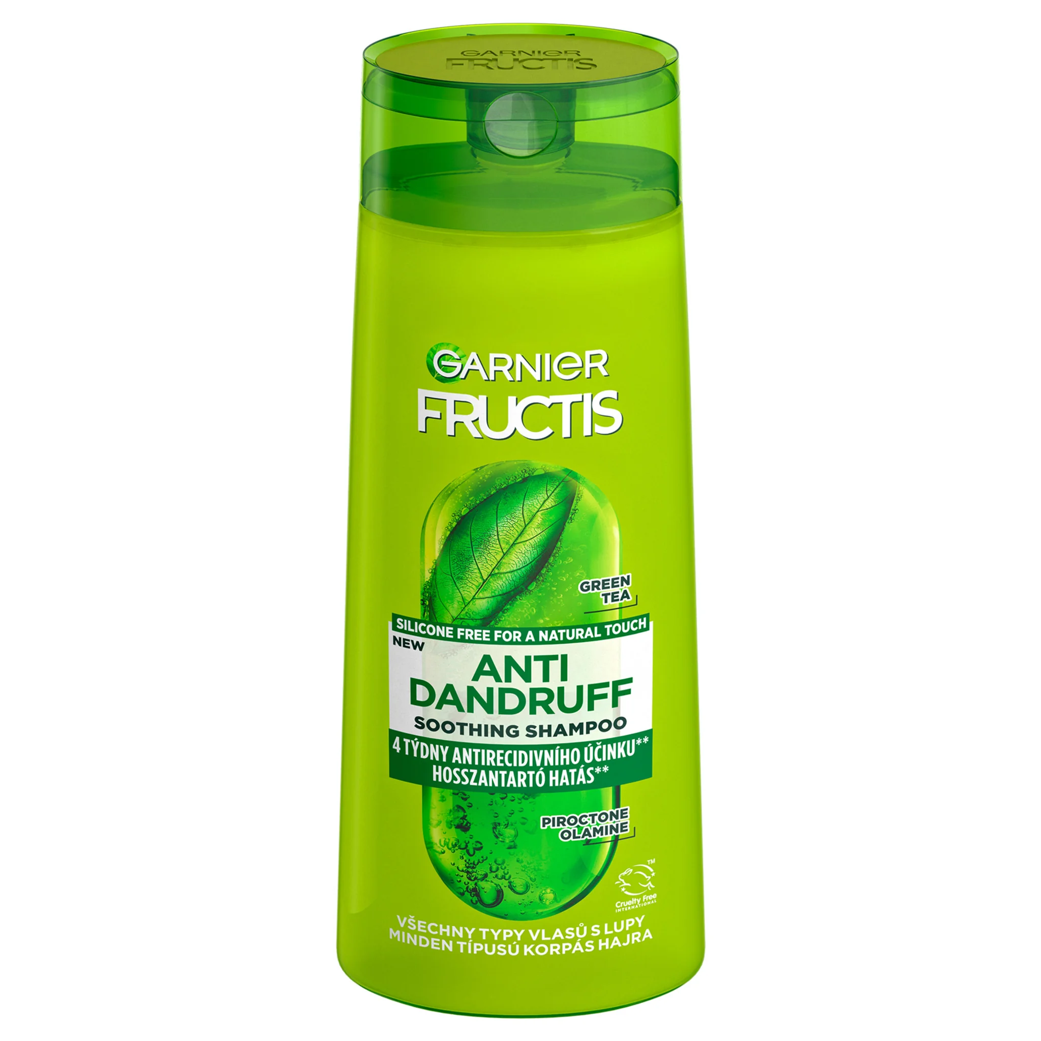 Garnier Fructis Antidandruff upokojujúci šampón na všetky typy vlasov s lupinami 1×250 ml, šampón