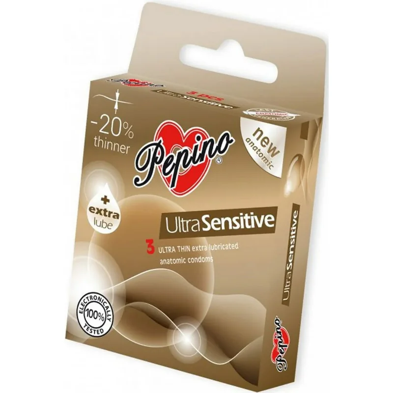 Ultra Sensitive – tenké kondómy (3 ks)