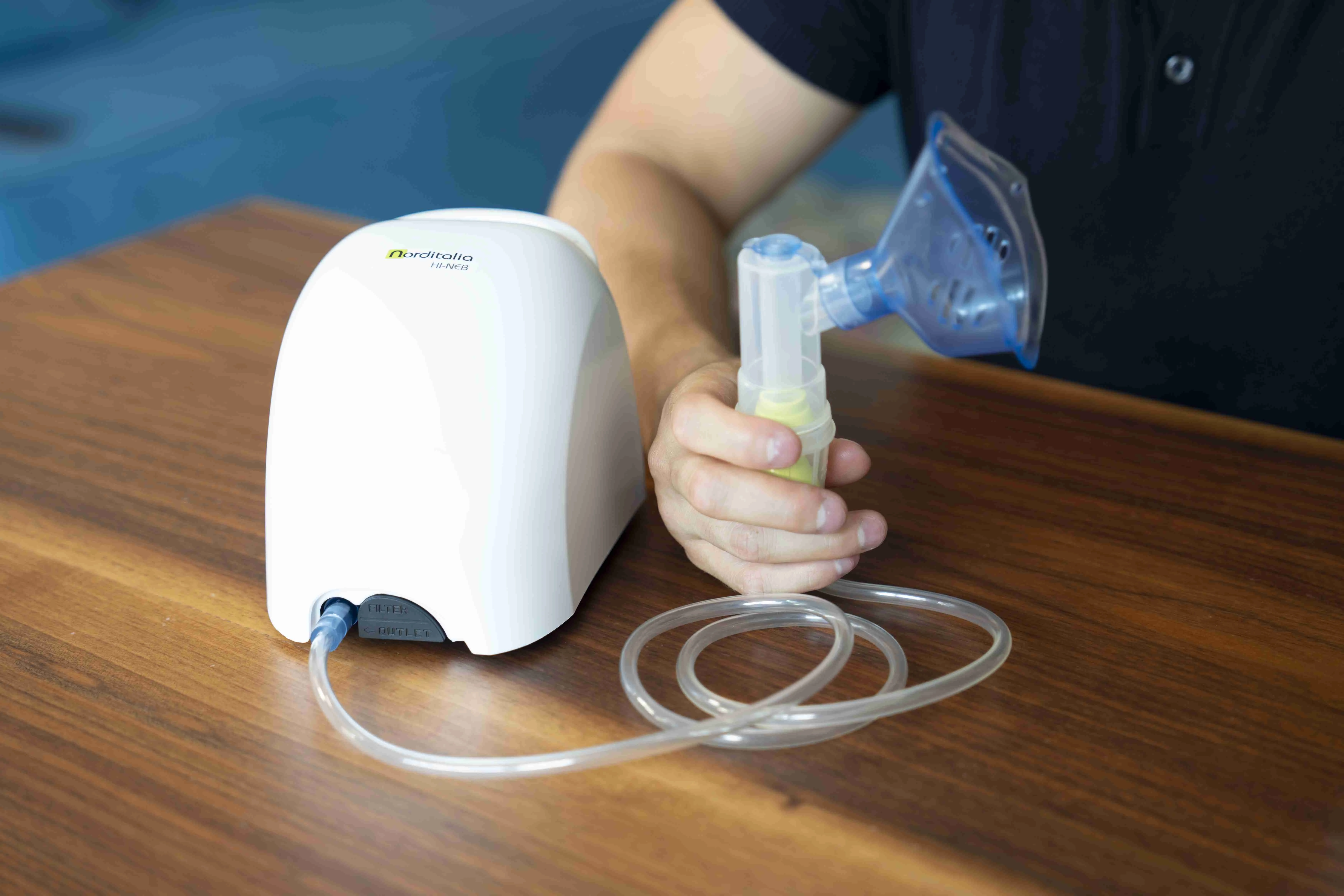 Norditalia HI NEB kompresorový inhalátor 1×1 ks, kompresorový inhalátor