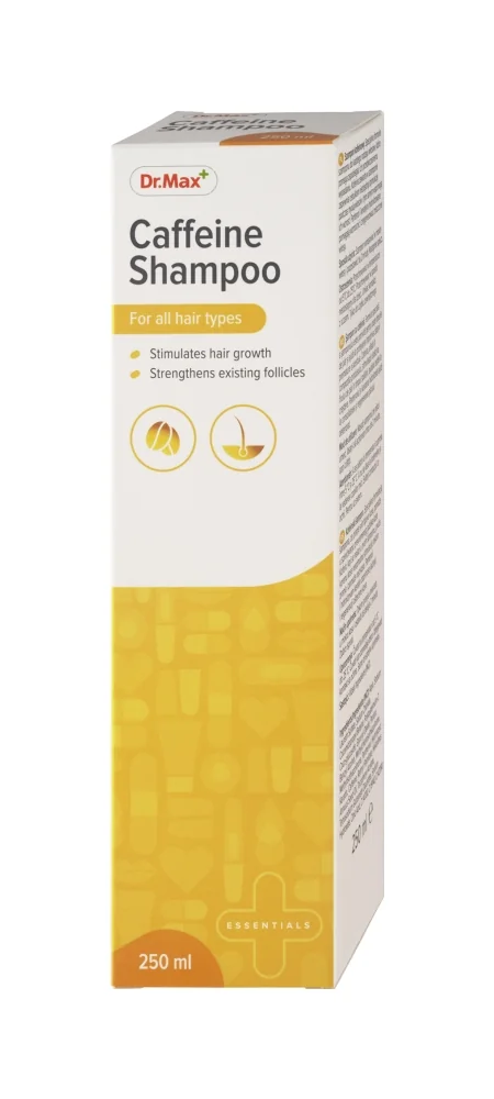 Dr. Max CAFFEINE SHAMPOO 1×250 ml, šampón na vlasy s obsahom kofeinu