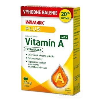 WALMARK Vitamín A MAX Vianoce 1×48 cps, 40+8 navyše