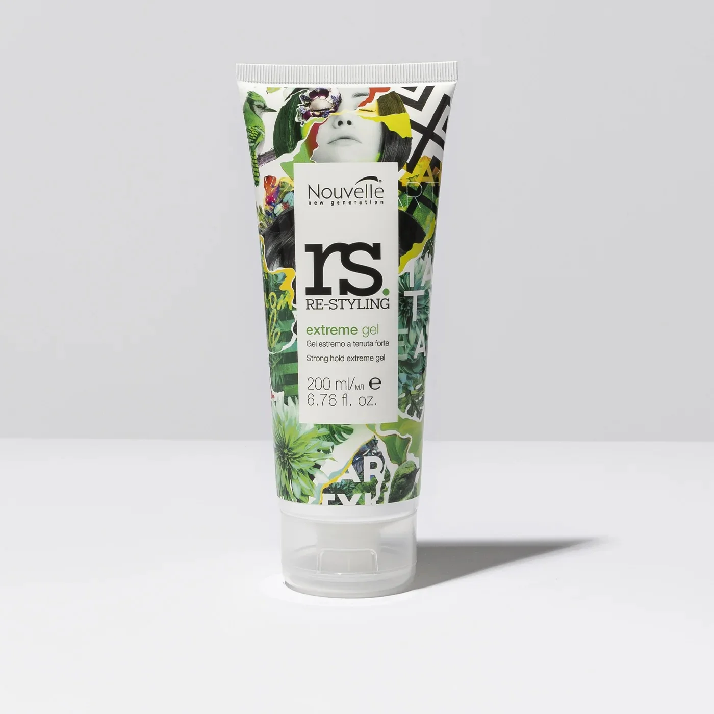 Nouvelle Re-styling Extreme Strong Gel 200 ml - extra silný gél na vlasy