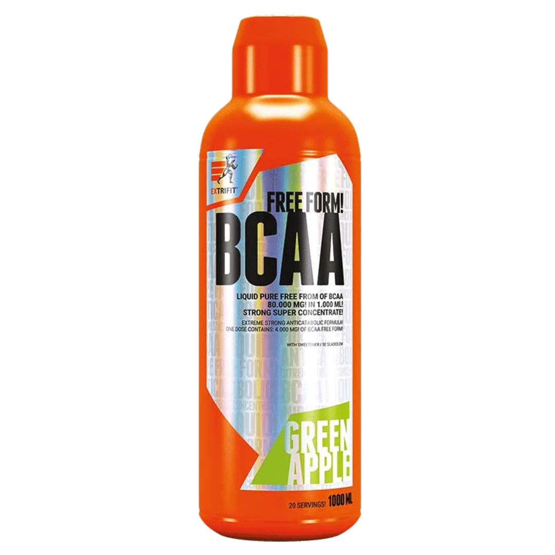 Extrifit BCAA 80.000 LIQUID 1000ml - jablko