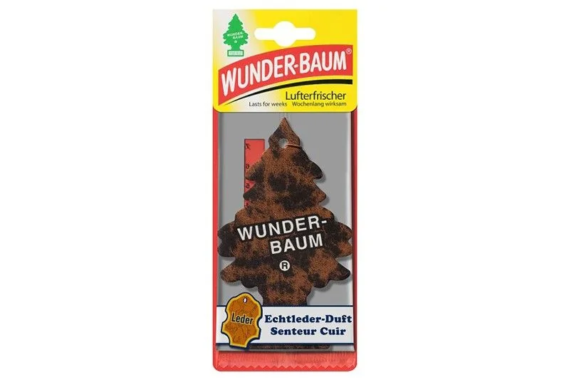 WunderBaum Leather 5g 1×1 ks, osviežovač vzduchu