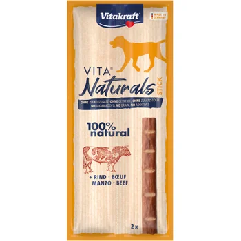 Vitakraft Vita Naturals tyčinky hovädzie 2×11 g
