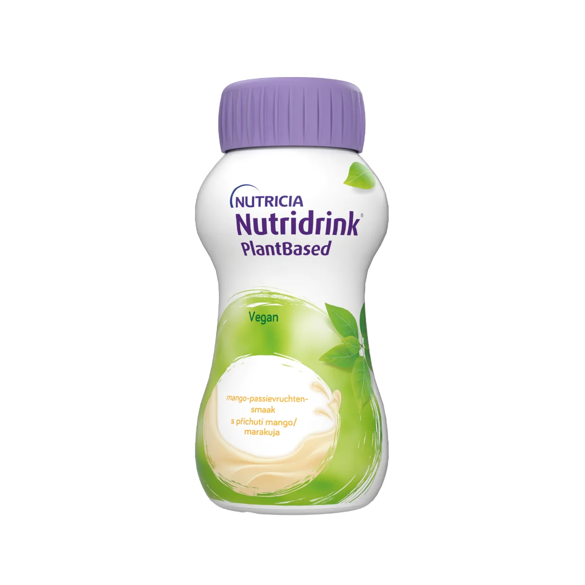 Nutridrink Plant Based s príchuťou mango, marakuja 4 x 200 ml, nápoj na medicínske účely