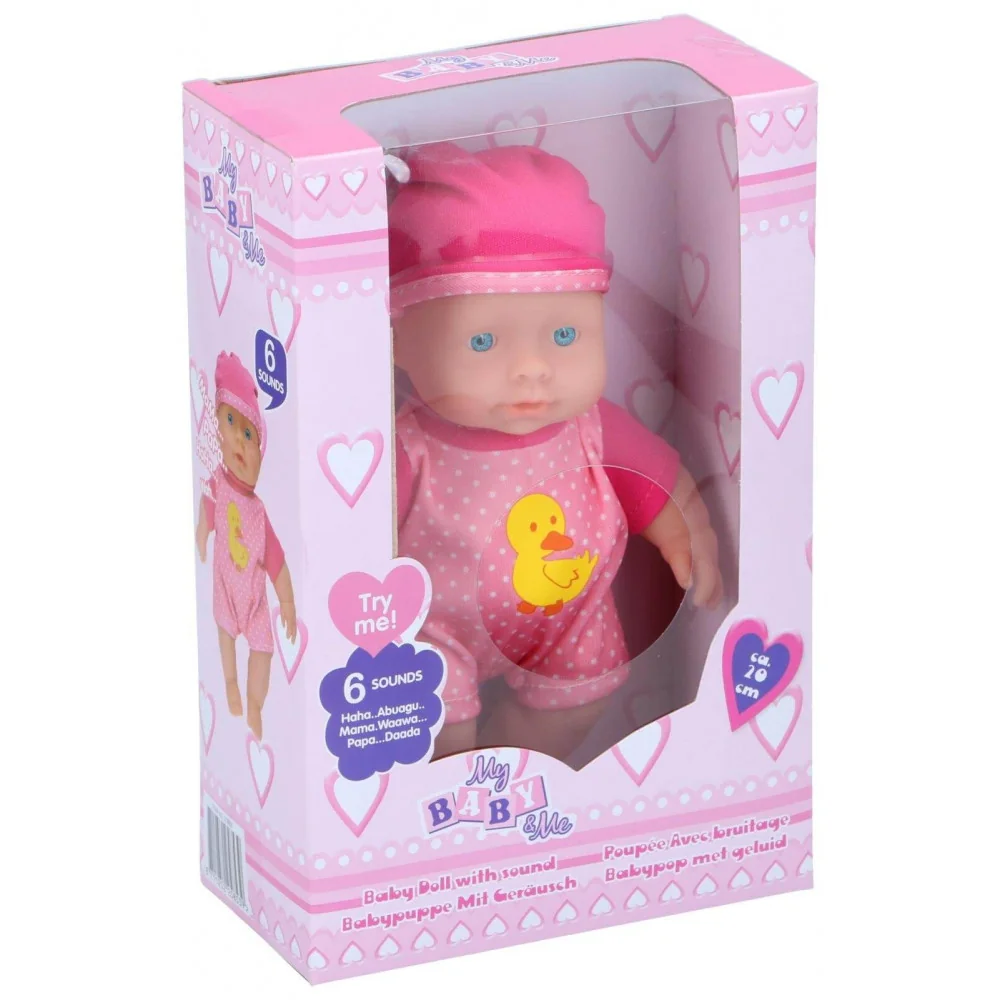 Bábika so 6 zvukmi 20 cm-MOVEO