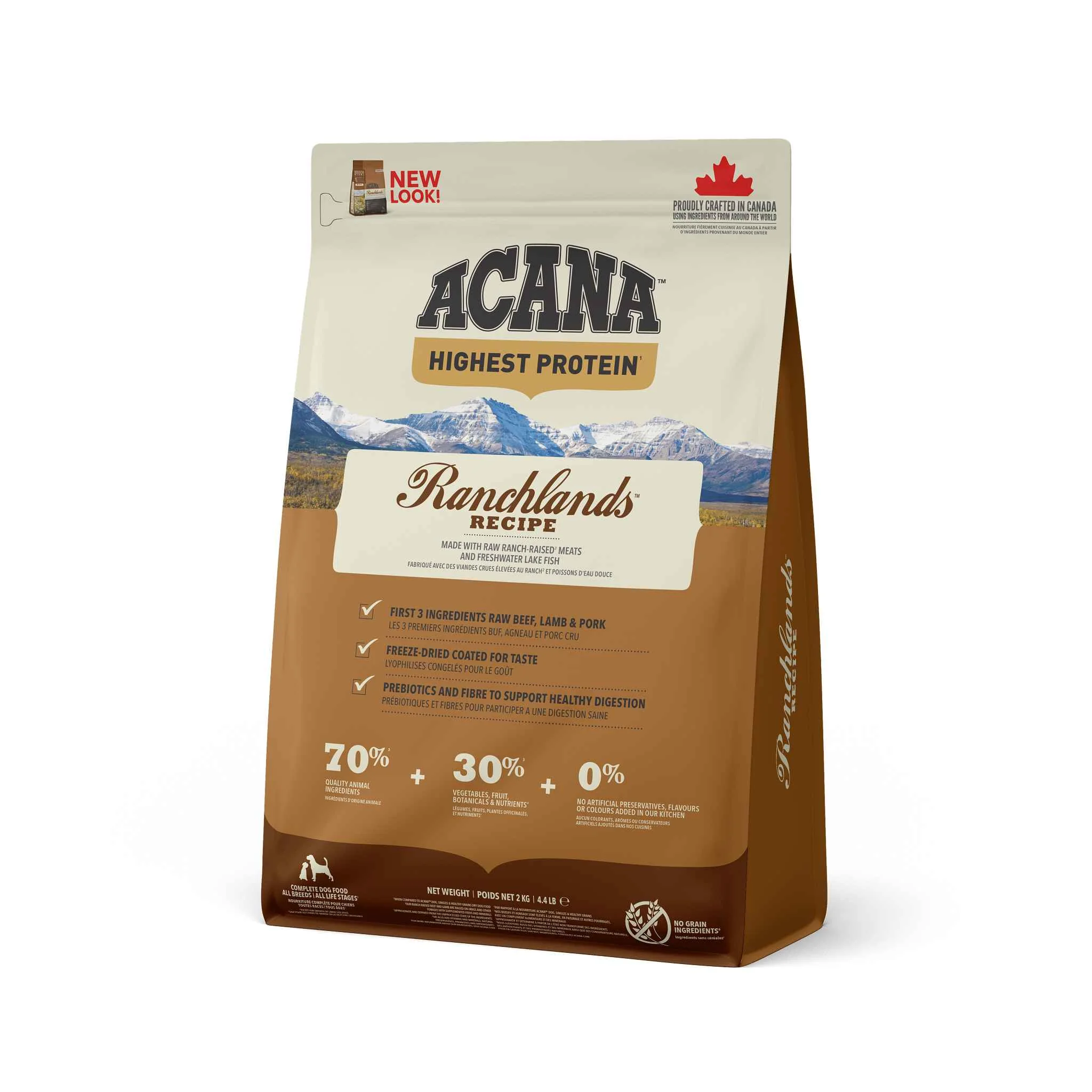 ACANA RANCHLANDS DOG 2,0KG REGIONALS A.U.V. 1×2 kg, krmivo pre psy