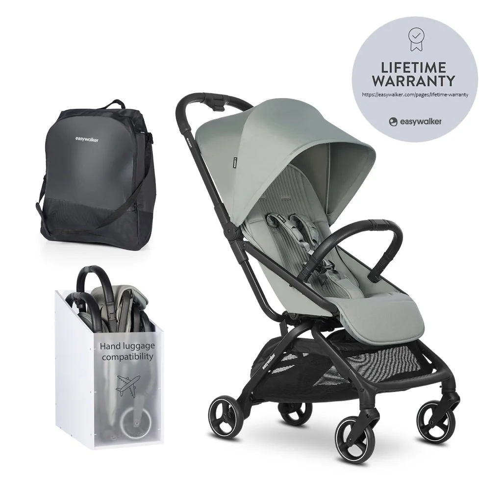 Easywalker Rockey S športový kočík Fresh Green