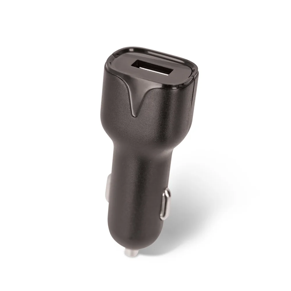 SETTY Autonabíjačka 1x USB 2,4A čierna + USB-C kábel 1,0 m (GSM108845)
