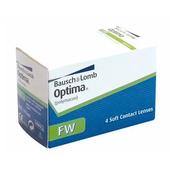 Optima® FW kontaktné šošovky 1×4 ks, zakrivenie 8,7 / štvrťročné šošovky