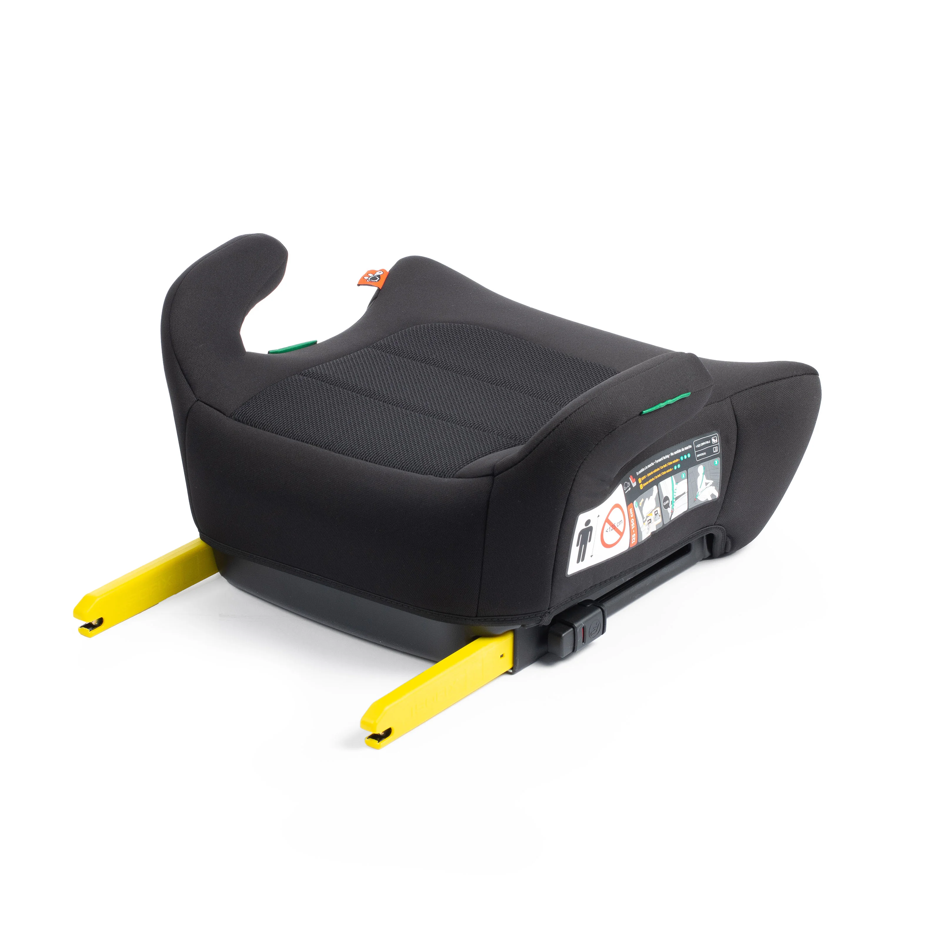 Babyauto GEKKO i-Size iFIX podsedák 125–150 cm čierny