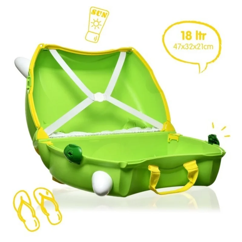 Trunki Kufor s kolieskami, Dinosaurus Dudley, od 3r+