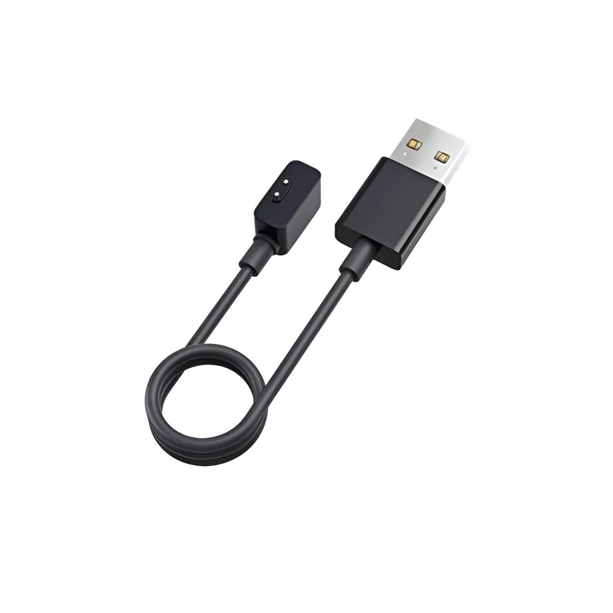 Magnetická nabíjačka pre Mi Band 5/6/7 - Čierna 1 x 1 ks, USB rozhranie