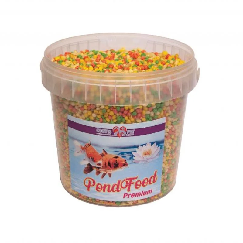 COBBYS PET POND GRANULES COLOUR SMALL 1l/ 100g vedro