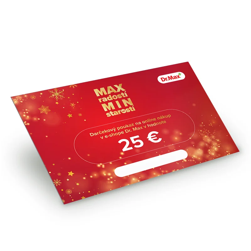 Darčeková poukážka Dr. Max - 25€