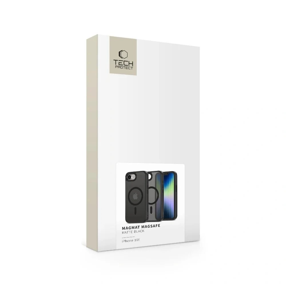 Tech-Protect MagMat MagSafe kryt na iPhone 16e, čierny