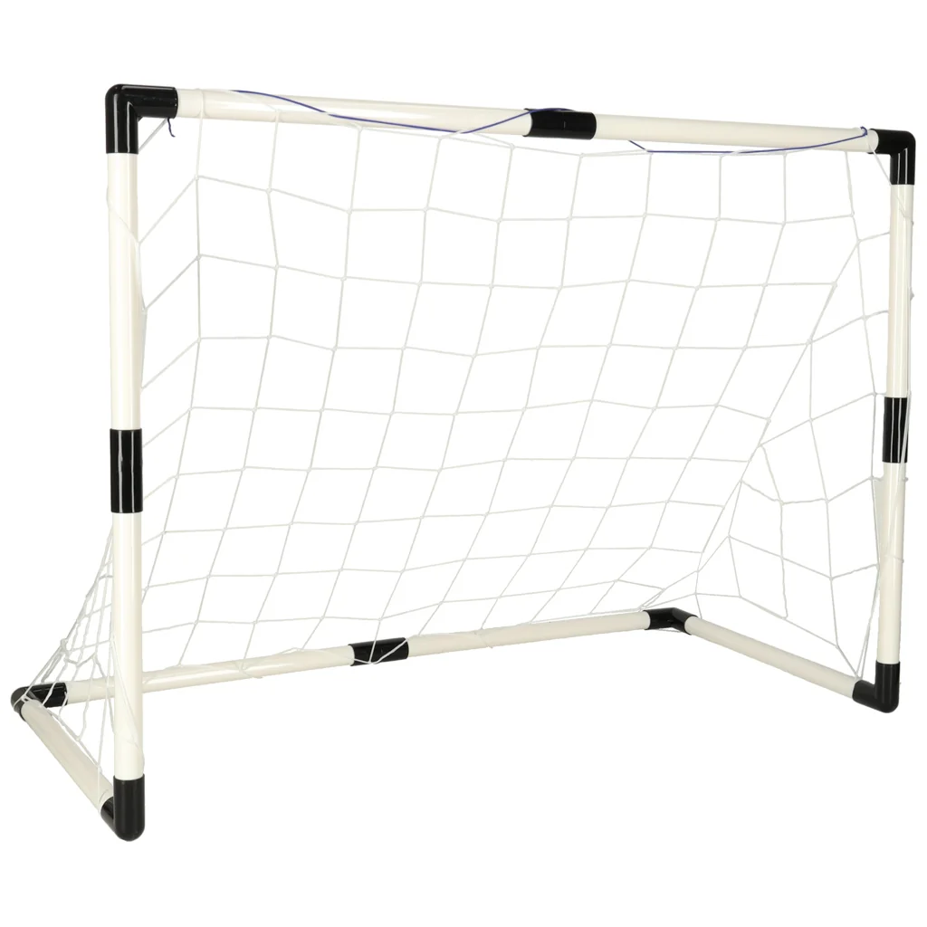 Mini futbalová bránka pre deti 3+ – sada 2× bránky, lopty, pumpa