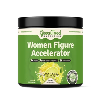 GreenFood Nutrition Women Figure Accelerator juicy lemon 1×240 g, výživový doplnok
