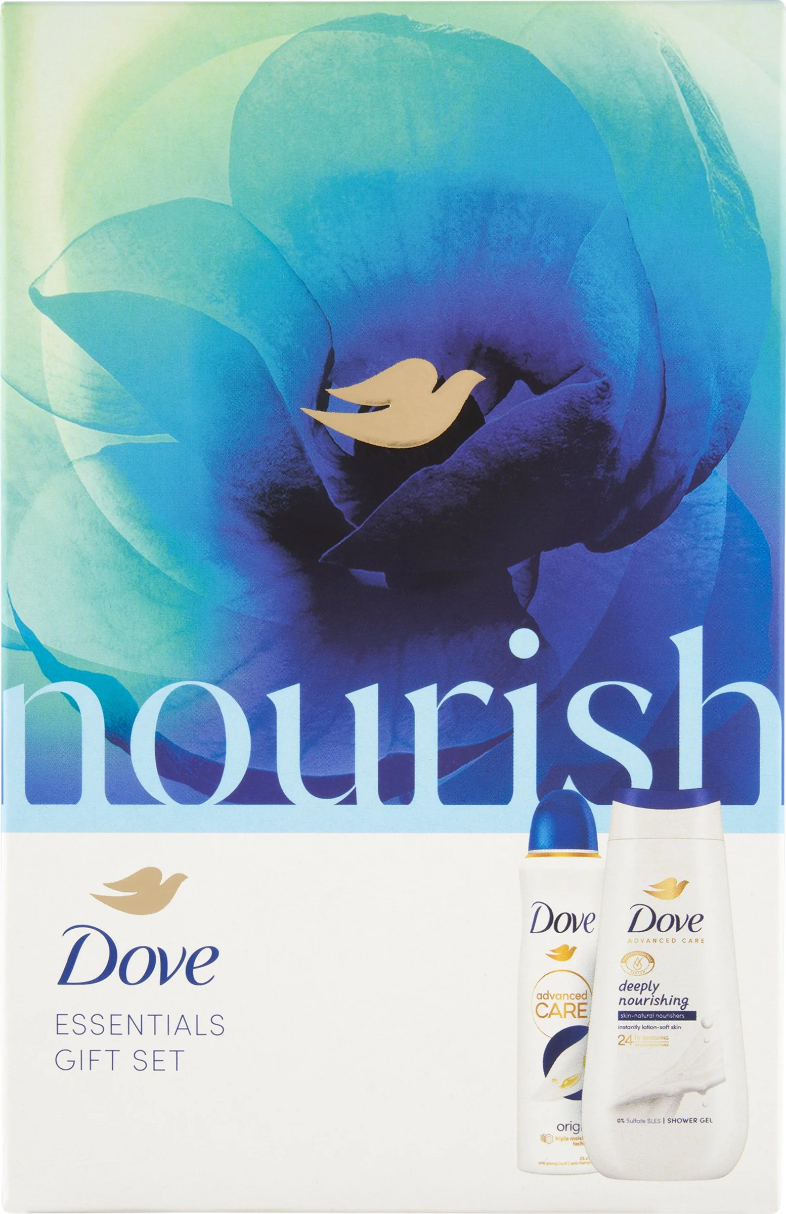Dove k. Original Nourish (sg 225ml+antip) 1×1 ks, darčeková sada