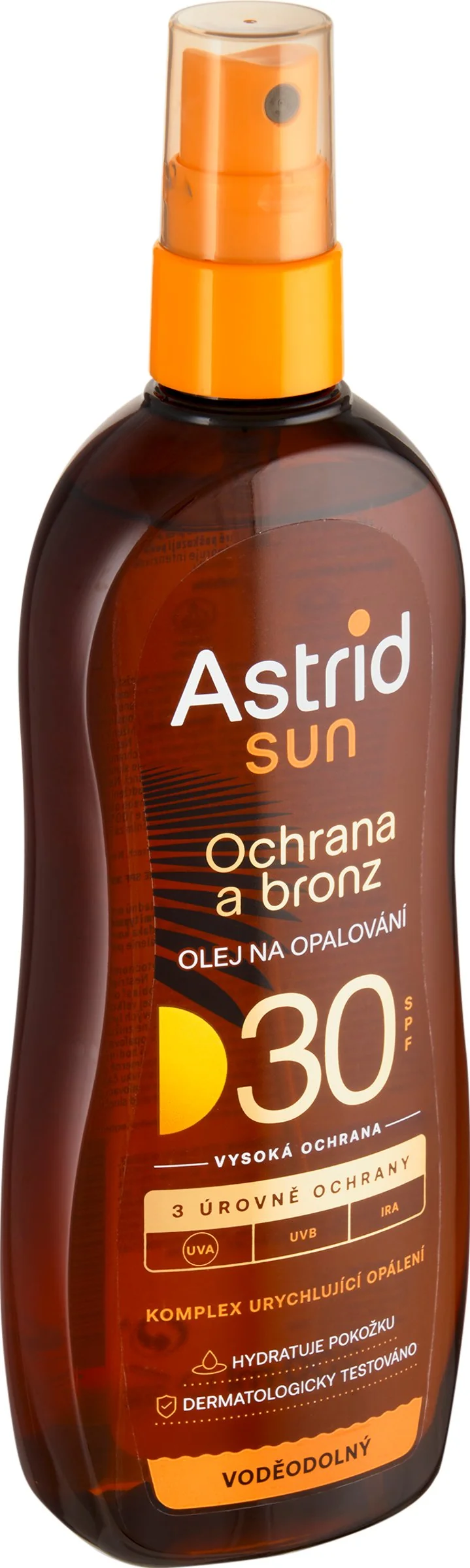 ASTRID SUN olej na opaľovanie OF30 1×200ml, olej na opaľovanie