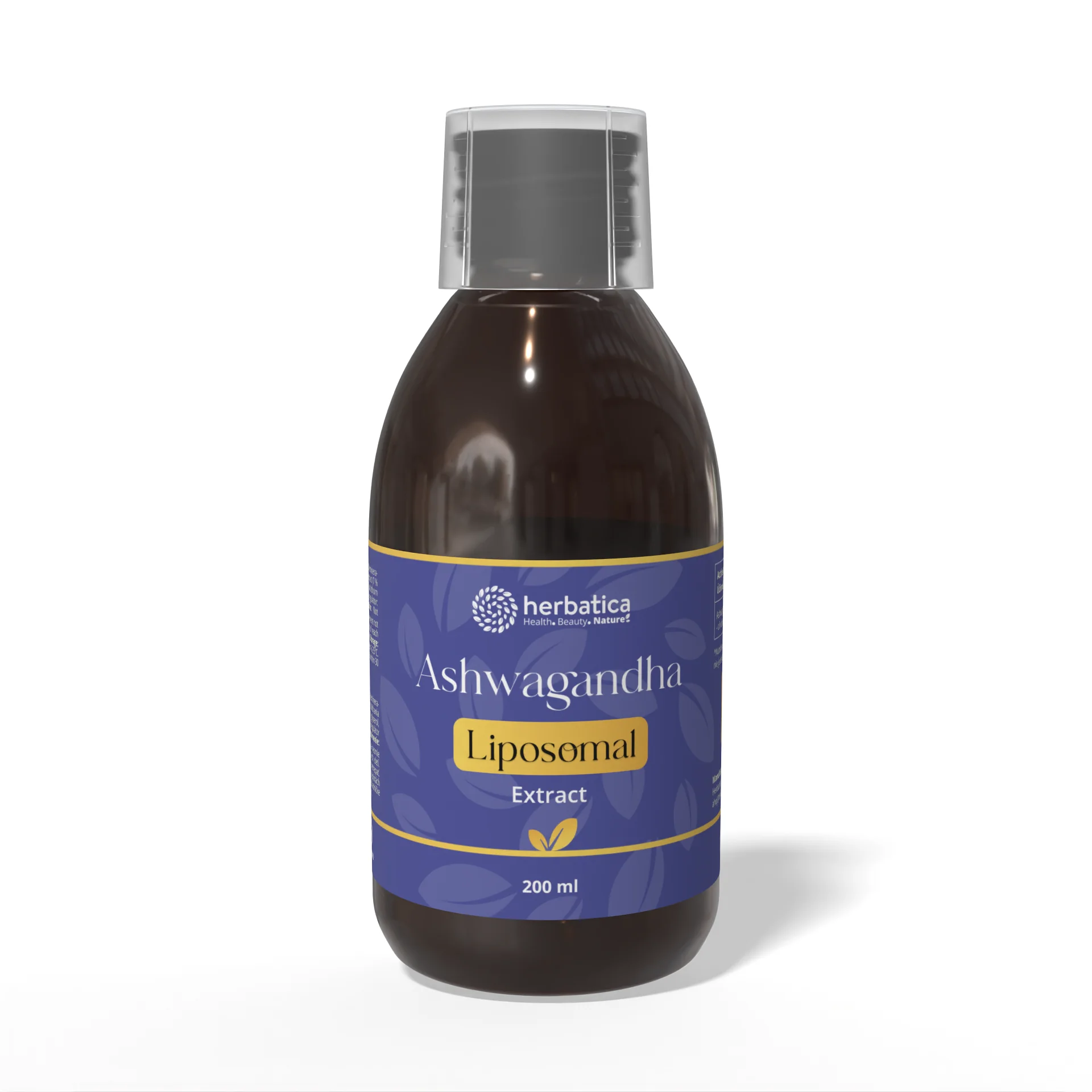 Lipozomálny extrakt Ashwagandha - 200 ml - Herbatica