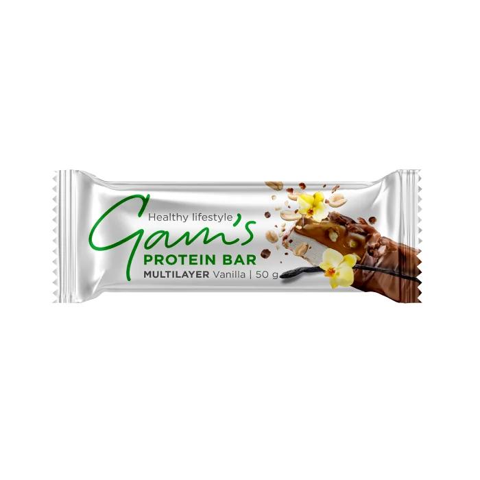 Gam's Proteín Multilayer Tyčinka Vanilka 50 g