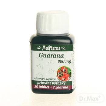 MedPharma GUARANA 800MG 1×37 tbl, guarana