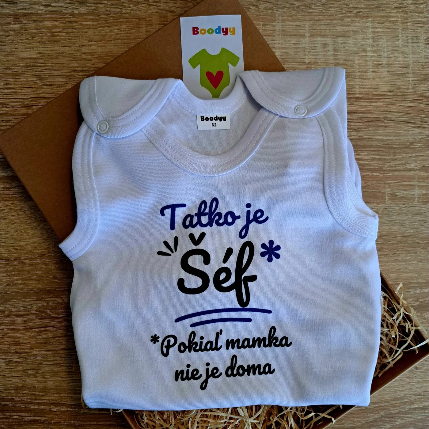 Boodyy Dupačky Tatko je šéf Veľkosť: 62