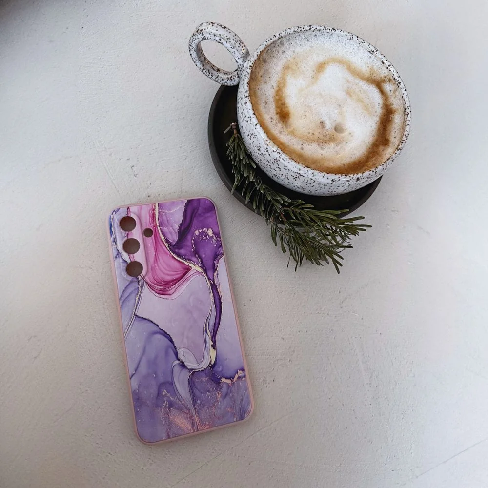 Tech-Protect Icon kryt na Samsung Galaxy S24 FE, marble